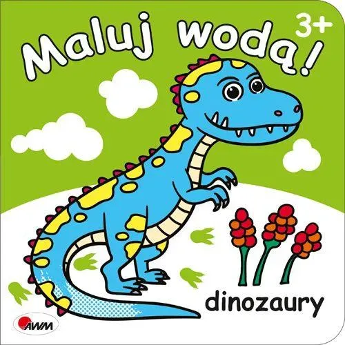 Maluj wodą Dinozaury