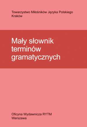 Mały słownik terminów gramatycznych