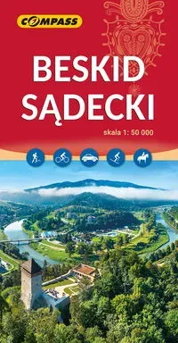 Mapa - Beskid Sądecki 1:50 000