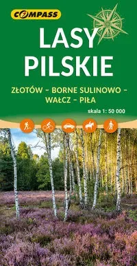 Mapa Lasy Pilskie