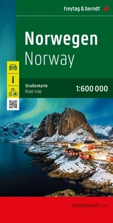 Mapa Norwegia 1:600 000 FB