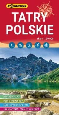 Mapa - Tatry Polskie 1:30 000