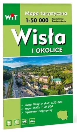 Mapa turystyczna - Wisła i okolice WIT