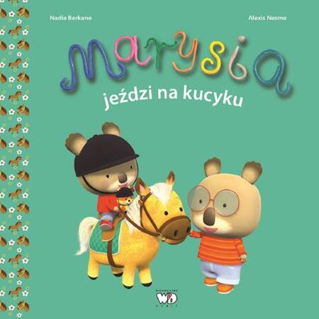 Marysia. Marysia jeździ na kucyku