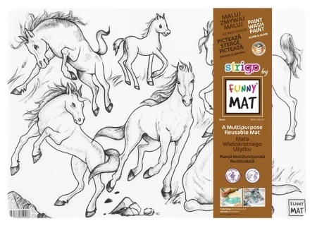 Mata Funny Mat Trans- Konie 48x33,5cm