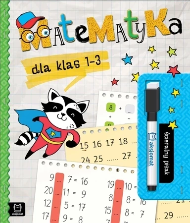 Matematyka dla klas 1-3 ścieralny pisak