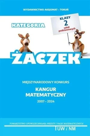 Matematyka z wesołym kangurem kat. Żaczek 2007- 2024 kl. 2 SP