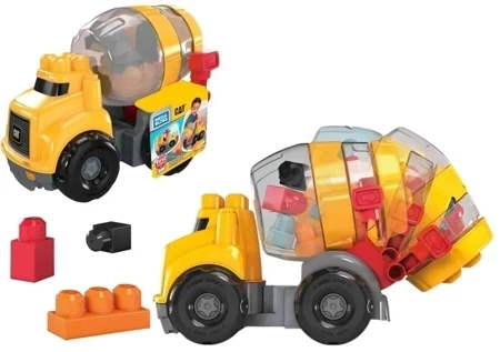 Mega Bloks Betoniarka Cat z klockami