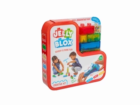 Miękkie Klocki Kreatywny Zestaw Creative Kit Jelly Blox