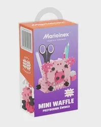 Mini Waffle 70 elementów Przybornik świnka