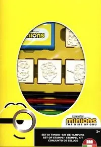 Minionki - pieczątki box 4szt