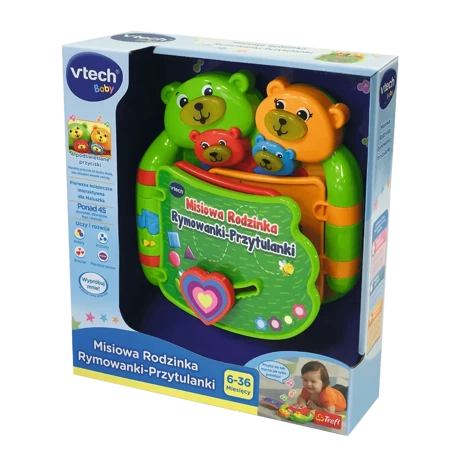 Misiowa Rodzinka Rymowanki Przytulanki VTech 60993