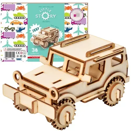 Model do składania Little Story Kids Jeep