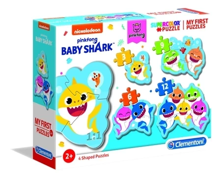 Moje Pierwsze Puzzle Baby Shark