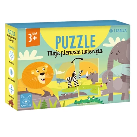 Moje pierwsze Puzzle zwierzęta