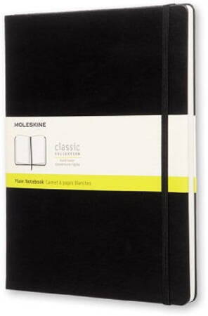 Moleskine Extra Large Plain Notebook Har