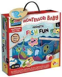 Montessori Wood Baby Fish Fun