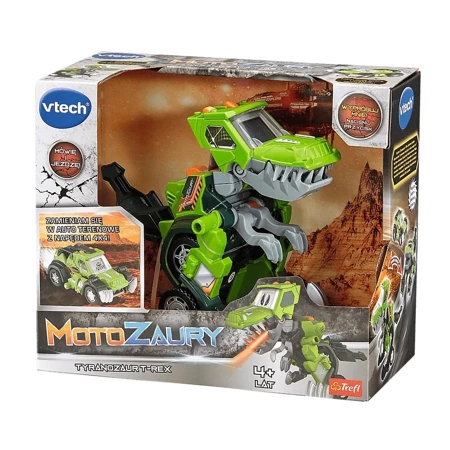 Motozaury Tyranozaur T-Rex Auto terenowe 61944 Vtech