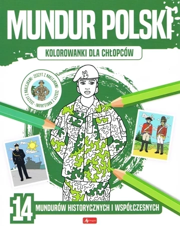 Mundur polski. Kolorowanki dla chłopców