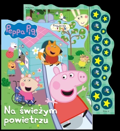 Na świeżym powietrzu. Świnka Peppa. Przyjaciele z bajki