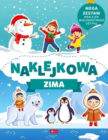 Naklejkowa zima