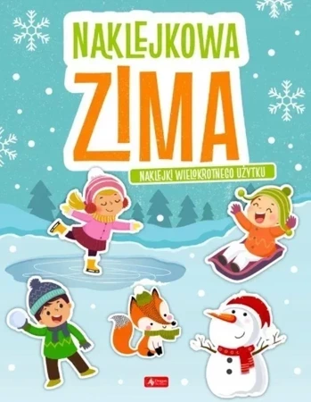 Naklejkowa zima