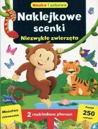 Naklejkowe scenki Niezwykłe zwierzęta