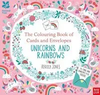 National Trust: The Colouring Book of Cards and Envelopes - Unicorns and Rainbows