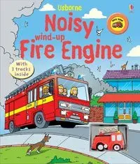 Noisy wind-up fire engine