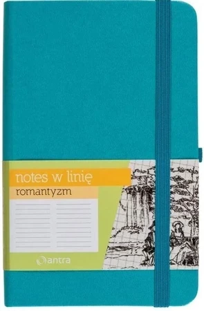 Notes romantyzm A6 linia turkus