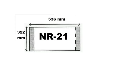 Okładka na atlas regulowana nr 21 (25szt) NARNIA