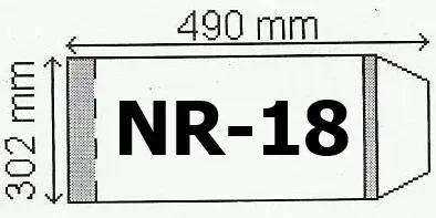 Okładka na podr A4 regulowana nr 18 (50szt) NARNIA