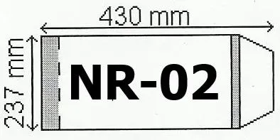 Okładka na podr B5 regulowana nr 2 (50szt) NARNIA