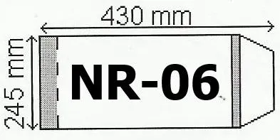 Okładka na podr B5 regulowana nr 6 (50szt) NARNIA