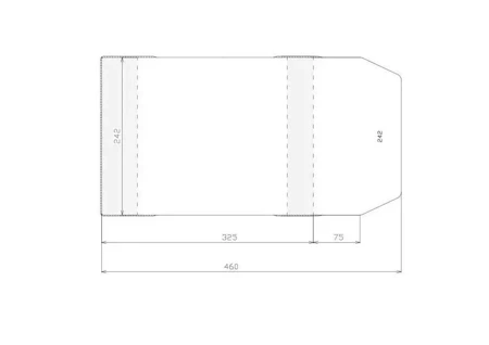 Okładka regulowana 242x400mm (50szt)