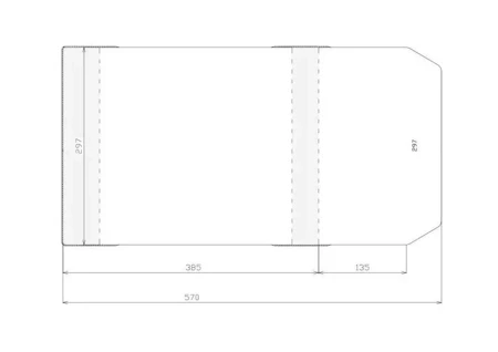 Okładka regulowana 297x520mm (50szt)