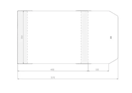 Okładka regulowana 300x510mm (50szt)