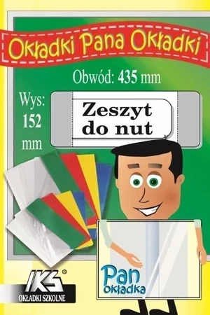 Okładka zeszytowa na nuty (25szt) IKS