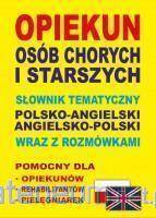 Opiekun osób chorych i starszych Słown p-angielski