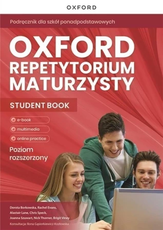 Oxford Repetytorium Maturzysty Matura 2023 ZR z Online Practice rozszerzony (dopuszczenie MEN)