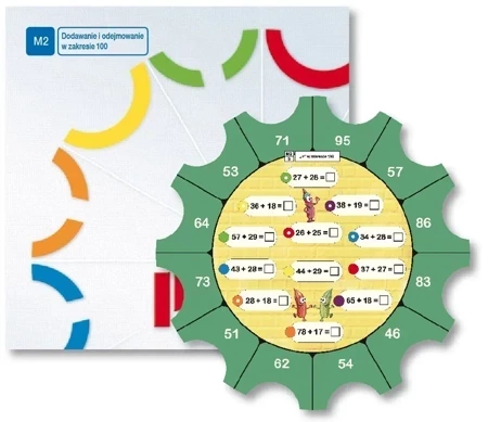 PALETA M2 matematyka tarcze ćwiczeń