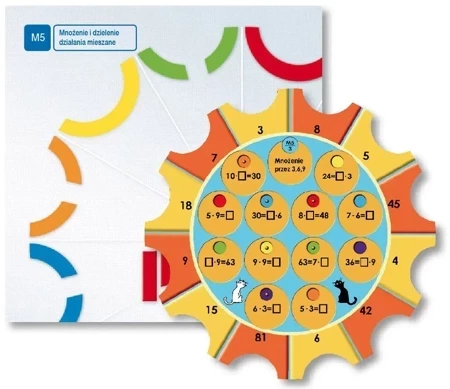 PALETA M5 matematyka - tarcze ćwiczeń