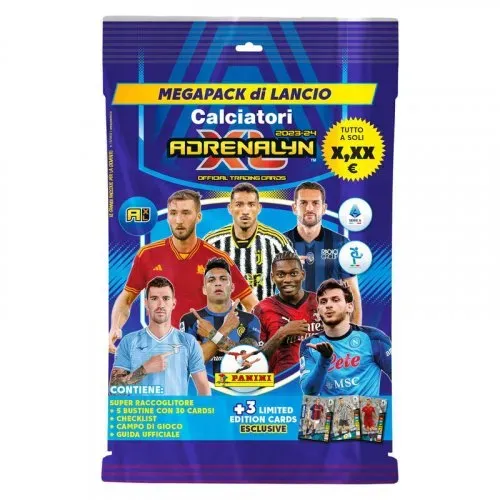 PANINI CALCIATORI ADRENALYN XL 2023-24 Mega starter