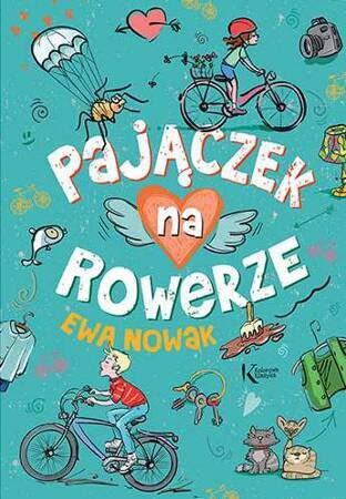 Pajączek na rowerze (kolor)