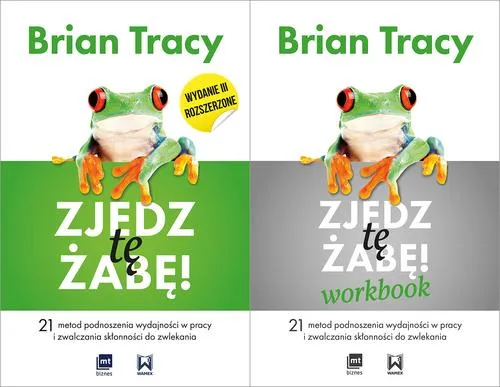 Pakiet Zjedz tę żabę! + Zjedz tę żabę! Workbook (dodruk 2018)