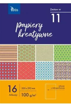 Papiery kreatywne A4/16K zestaw 11