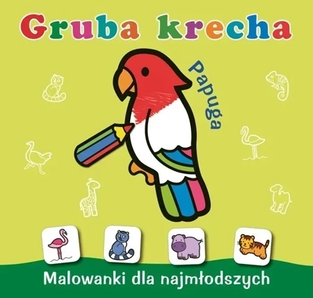 Papuga. Gruba krecha