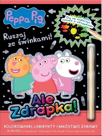 Peppa Pig. Ale zdrapka! cz. 5 Ruszaj ze świnkami!