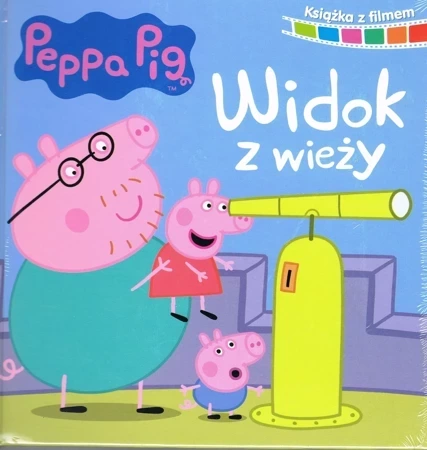 Peppa Pig Ksiazka z filmem Widok z wieży