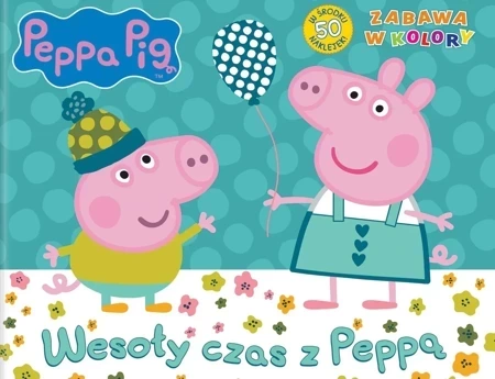 Peppa Pig. Zabawa w kolory cz. 5 Wesoły czas z Peppą